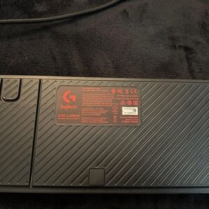 Logitech G413 Carbon Black Backplate